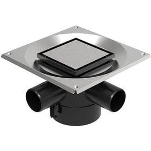 Unidrain HighLine Custom Kvadrat sampak 2. 10x10cm. Ø110mm