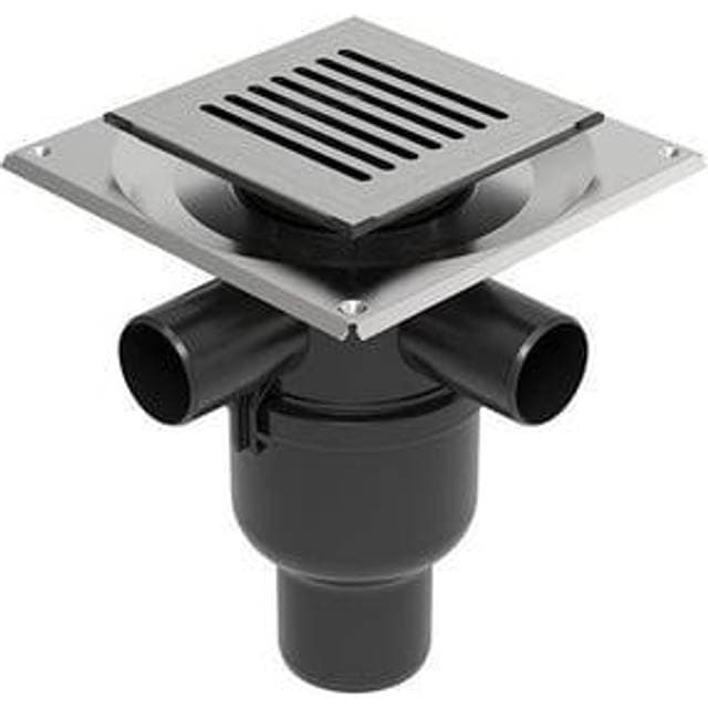 Unidrain ClassicLine Column Kvadrat sampak 3. 15x15cm. Ø110mm