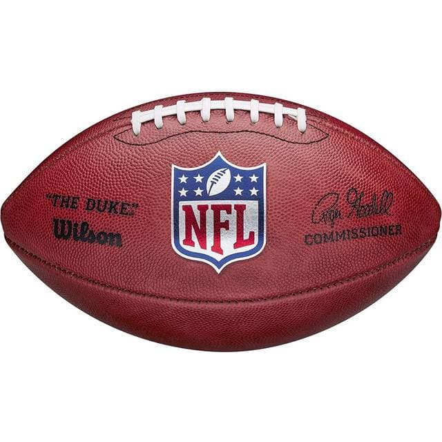 Wilson NFL Duke Replica American Football - Brown