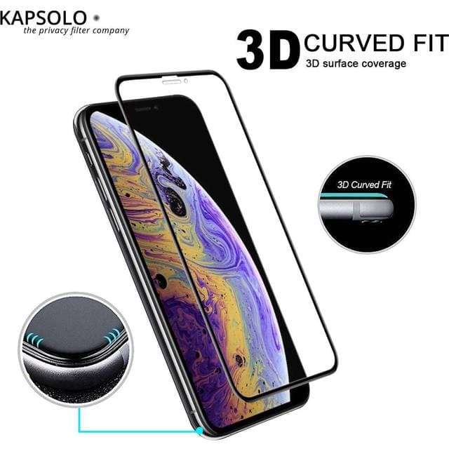 Kapsolo KAPSOLO KAPSOLO iPhone 12 Pro Max Tempered Glass Screen Factory Sealed