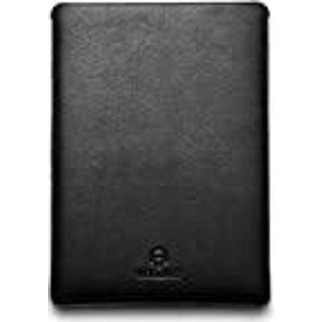 Woolnut Leather Sleeve -suojatasku 13" MacBook Pro & Air, musta