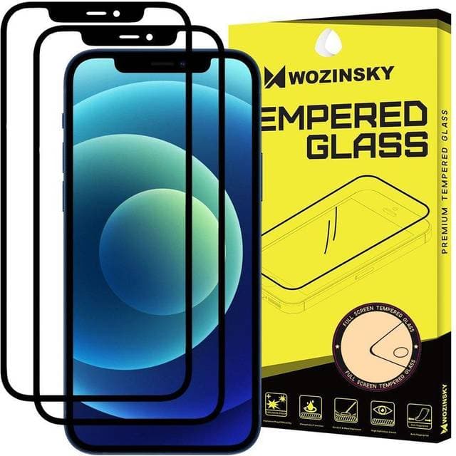 Wozinsky Super Tough Beskyttelsesglas til iPhone 12 2-pack