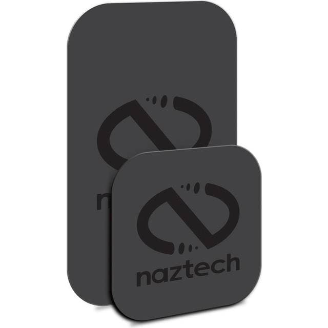 Naztech MagBuddy Secure Mounting Magnet Plates 2-Pack