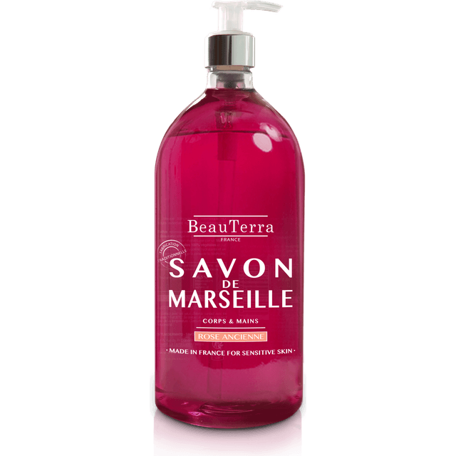 BeauTerra Marselle Liquid Soap Ancient Rose 300ml