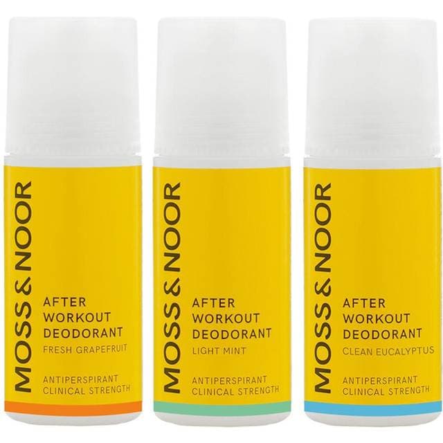 Moss & Noor After Workout Deo Roll-on Mixed 60ml 3-pak