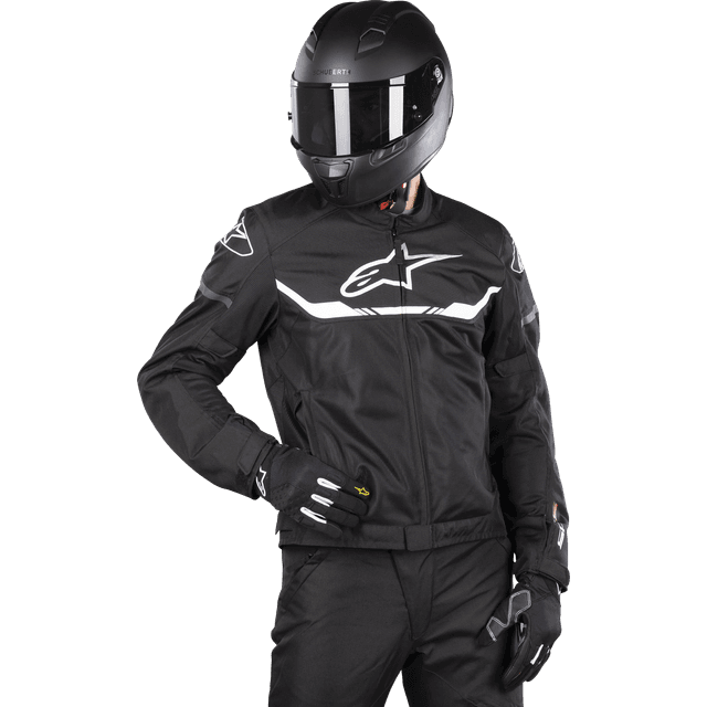 Alpinestars MC-Jakke T-SPS Air, Sort/Hvid Herre