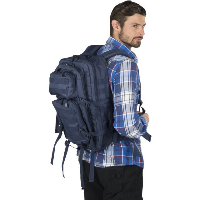 Brandit Rygsæk US Cooper Stor, Marineblå 30L