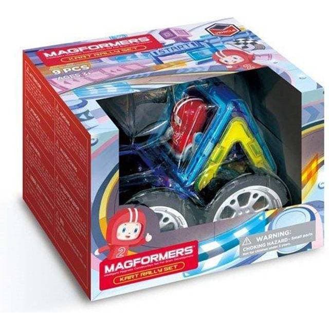 Magformers Kart Rally Magnetic Tiles & Blocks 9pcs