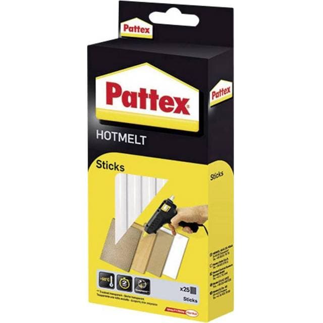 Pattex PTK56 Hot melt glue sticks 11 mm 200 mm Transparent 25 pcs 500 g