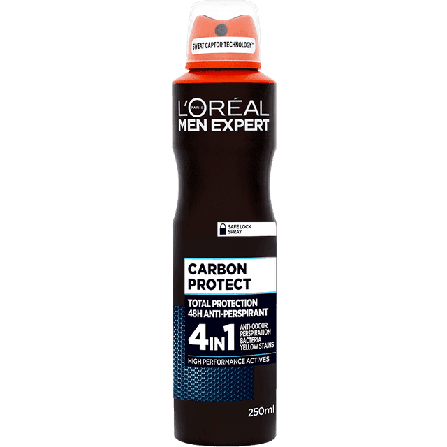 L'Oréal Paris Men Expert Carbon Protect 48H Anti-Perspirant Deo Spray 150ml