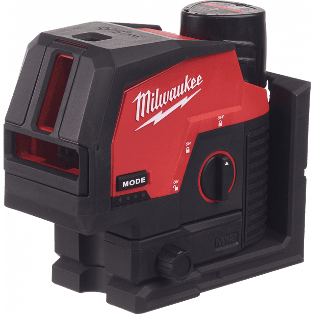 Milwaukee Krydslaser 1×12V/3,0Ah M12 CLLP-301C