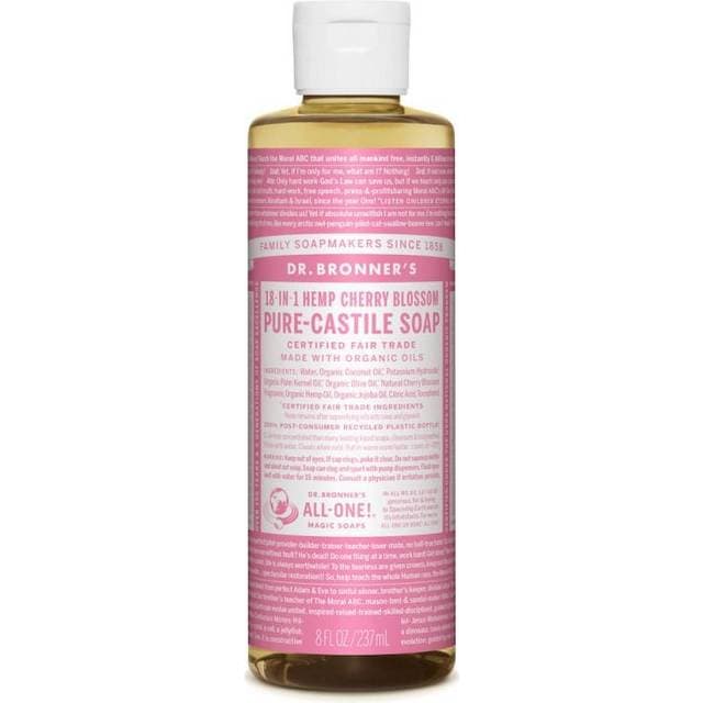 Dr. Bronners Pure-Castile Liquid Soap Cherry Blossom 237ml 2-pak