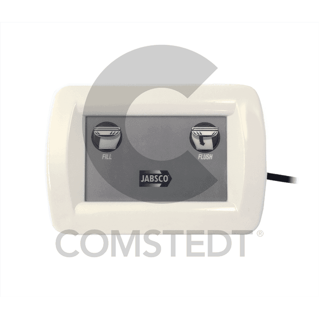 Jabsco Lite Flush Kontrolpanel Panel og Blackboks