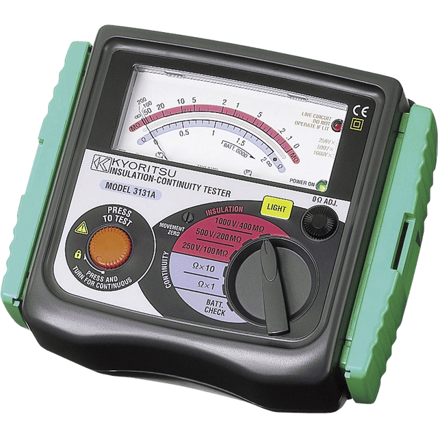 Elma Instruments Kyoritsu 3131 Isolationstester belyst display