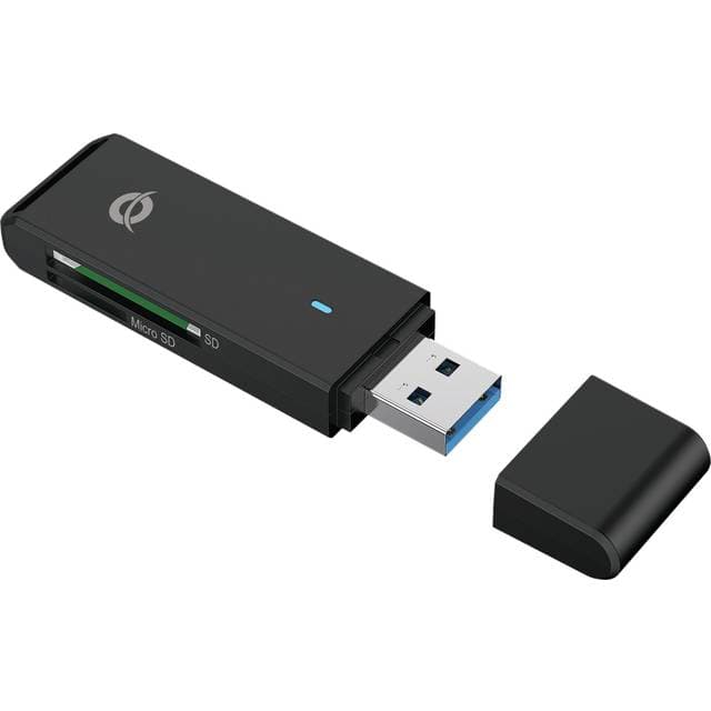 Conceptronic BIAN02B kortlæser USB 3.2 Gen 1 (3.1 Gen 1) Type-A Sort