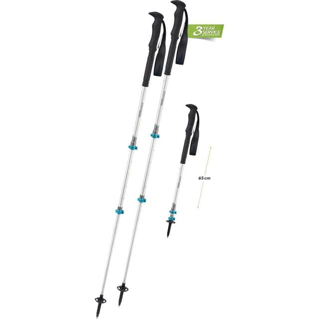 Komperdell Explorer Contour PL Silver 105-140 cm