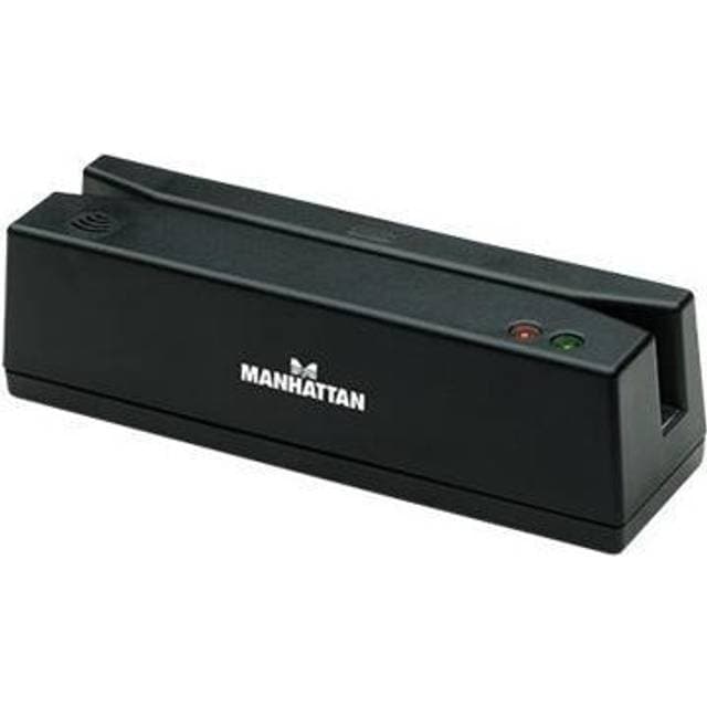 Manhattan Magnetic Strip Card Reader magnetisk kortlæser USB