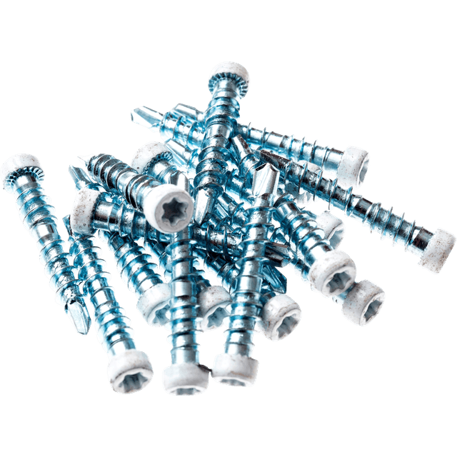 Knauf skrue danoloft hvid 28mm