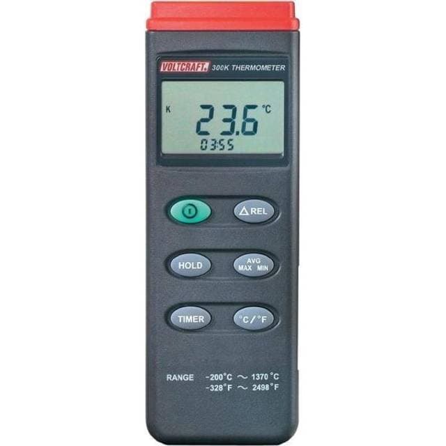 Voltcraft K204 Temperatur-måleudstyr -200 +1370 °C Sensortype K Datalogger-funktion