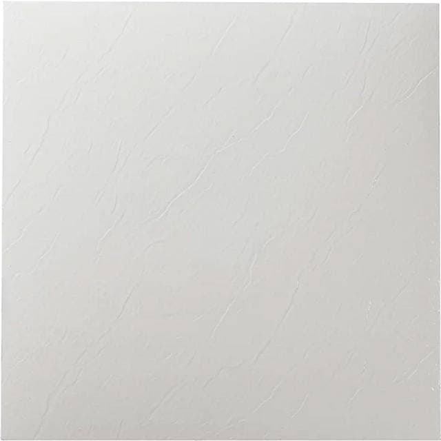 Achim Nexus Solid 20-piece Self Adhesive Vinyl Floor Tile Set, White, 12X12