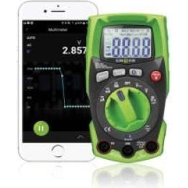 Elma 6100EVSE multimeter BT CP EVSE udlæsning