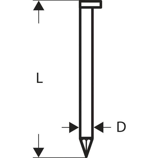 Bosch Søm 34gr 2,9x50mm Bl 3000 Stk 2608200000