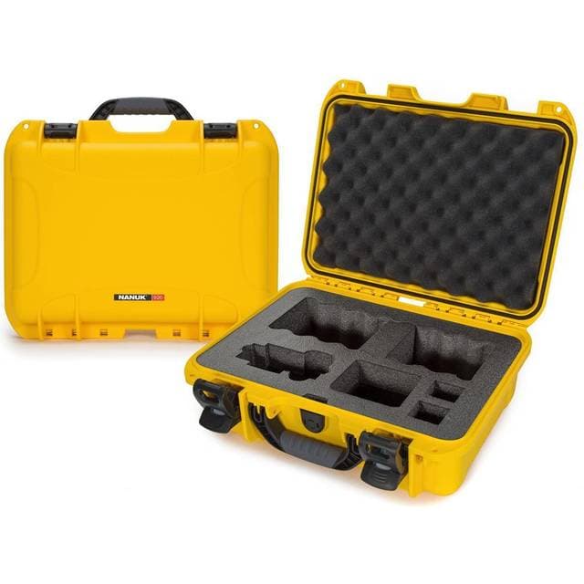 Nanuk Case 920 w/foam for Sony A7 Yellow Medium