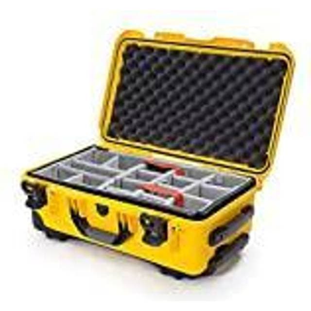 Nanuk 935-2004, Protective Case with Padded Divider, Yellow 935-2004