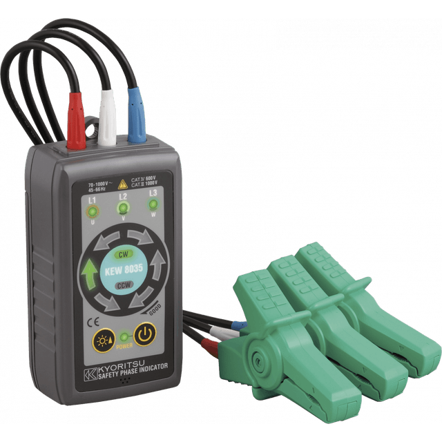 Elma Fasefølgetester berøringsfri kyoritsu 8035