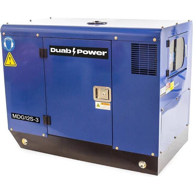 Duab-Power DUAB-POWER Generator MDG12S-3 3-faset Diesel Støjsvag