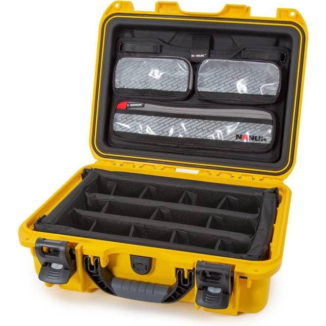 Nanuk 920-6004, Pro Photo Kit Hard Case, Yellow 920-6004