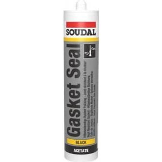 Soudal SILIKONE FUGEMASSE SORT GASKETSEAL 310ML 1stk