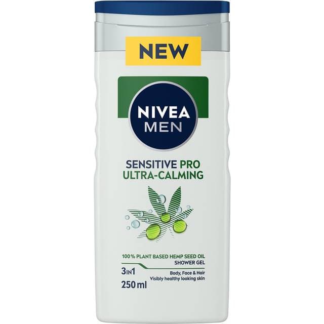 Nivea For Men Sensitive Pro Ultra Calming Shower Gel 250ml