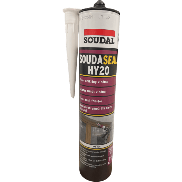 Soudal HY20 Ral 9010 290 1stk