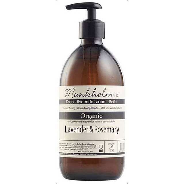 Munkholm Organic Liquid Soap Lavender & Rosemary 500ml
