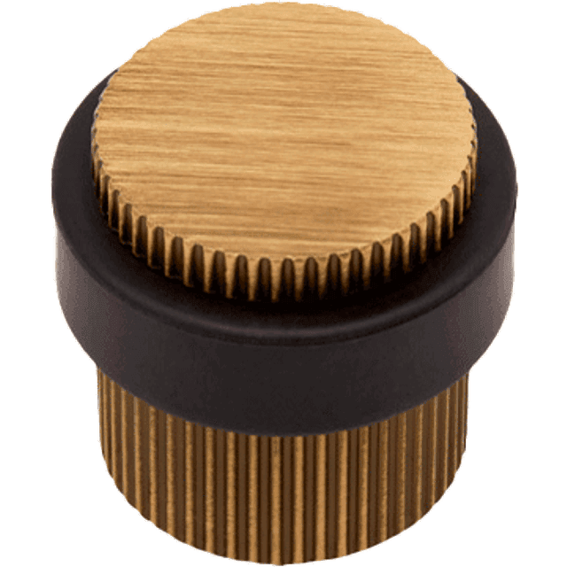 Beslag Design Helix Stripe Dørstopper Antique Bronze 1stk