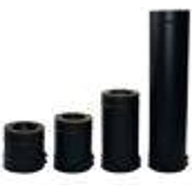 Aduro Længdesektion, isoleret, flere længder, Sort