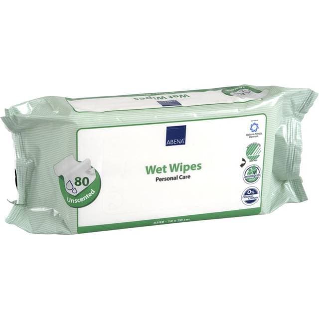 Abena uden parfume 20x18 80 stk|pak 20ml 20-pak