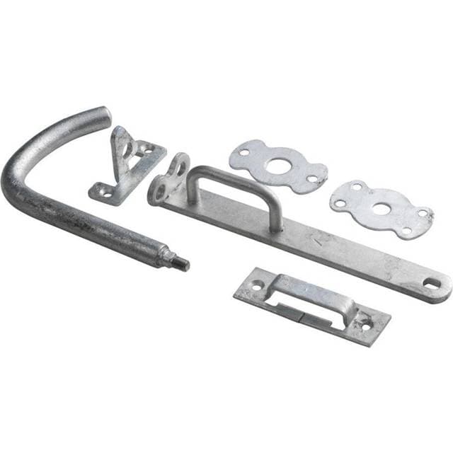 PN Beslag Stalddørgreb 50-75mm varmforz t/dørtyk