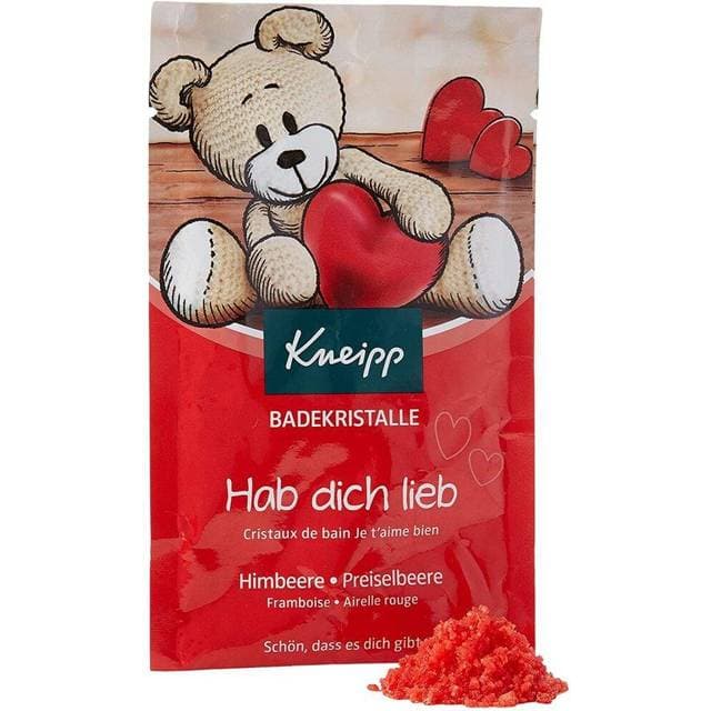 Kneipp Skumbad Bath crystals Badekrystaller "Hab dich lieb" Elsker