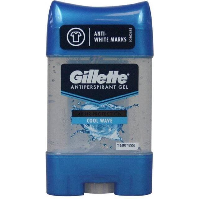 Gillette Endurance Cool Wave Antiperspirant Gel Deo Stick 70ml