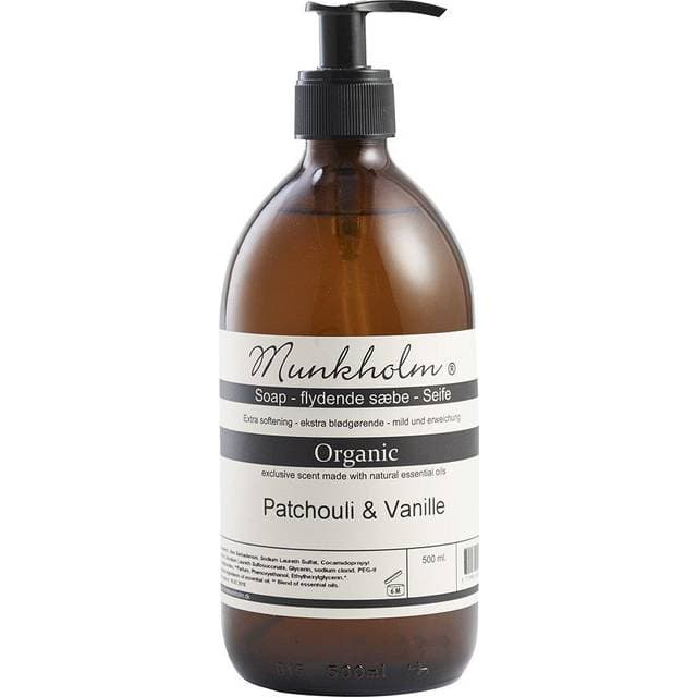 Munkholm Økologisk Flydende Sæbe Patchouli & Vanilla 500ml
