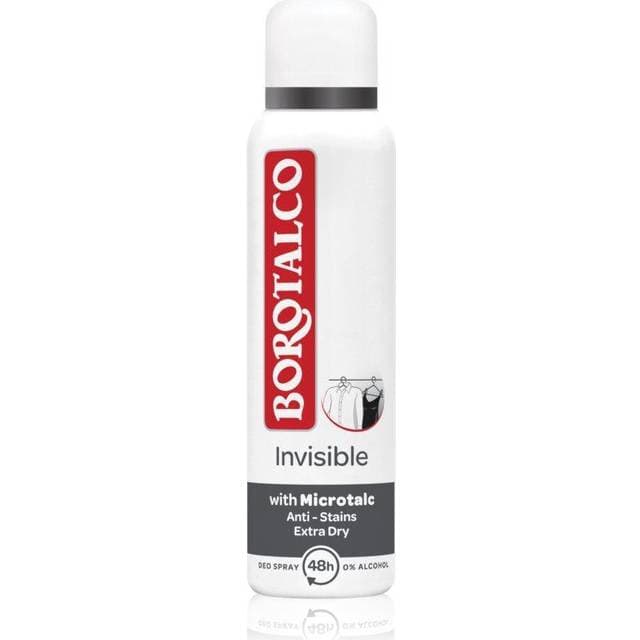Borotalco Invisible Unisex Aerosol Deodorant 150 150ml