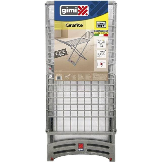 Gimi Tørrestativ Grafite Grå Harpiks (181,5 x 55 x 110 cm)