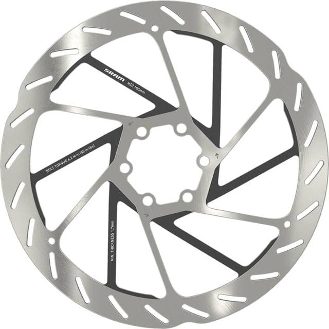Sram HS2 Rotor Cykelrotor Sort Stål Ø220mm