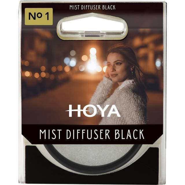 Hoya Mist Diffuser Black No1, 6,7 cm, Diffusion kamerafilter, Ingen belægning, 1 stk