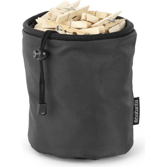 Brabantia Tøjklemmepose sort