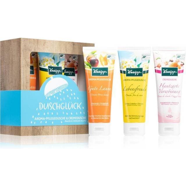 Kneipp Pleje brusebad Bruselykke Gavesæt Plejende aroma-showergel Godt Humør Showercreme Glad 75ml