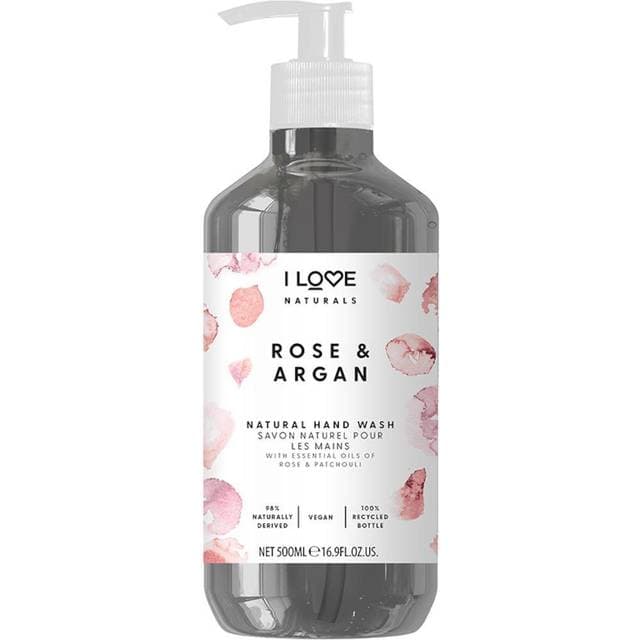 I love... I Love Cosmetics Naturals Rose & Argan Hand Wash 500 ml 500ml