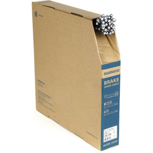 Shimano Bremsewire rustfri 1.6mm x 2050mm (Æske med 100)
